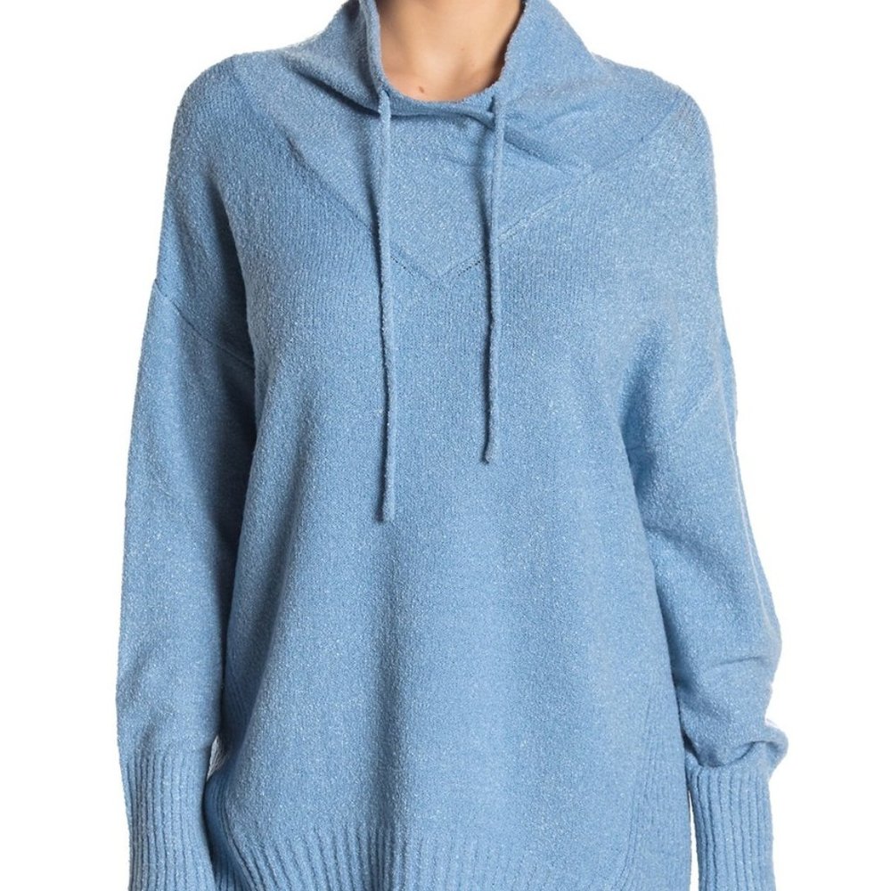 NWT Philosophy Drawstring Mock Neck Knit Sweater